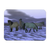 Morgenpferd Magnet (Horizontal)