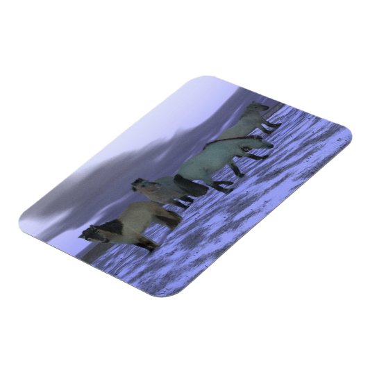 Morgenpferd Magnet (Linke Seite)