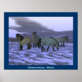 Morgenpferd Poster (Vorne)