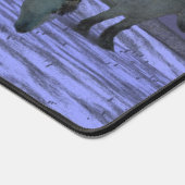 Morgenpferd Schreibtischunterlage (Ecke)