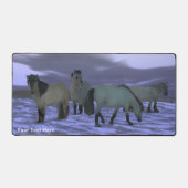Morgenpferd Schreibtischunterlage (Vorderseite)