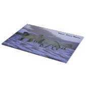 Morgenpferd - Yakutia Schneidebrett (Ecke)