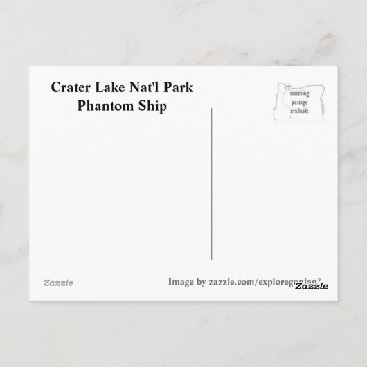 Morgenphantom Postkarte (Rückseite)