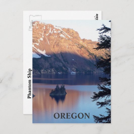 Morgenphantom Postkarte (Vorne/Hinten)