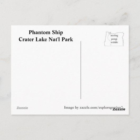 Morgenphantom Postkarte (Rückseite)