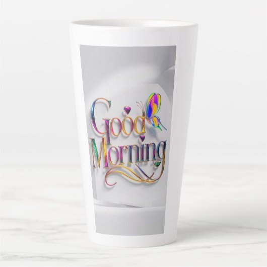 Morgenpie Milchtasse (Vorderseite)