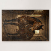 Morgenritt | Pferdekunst | Puzzle (Horizontal)