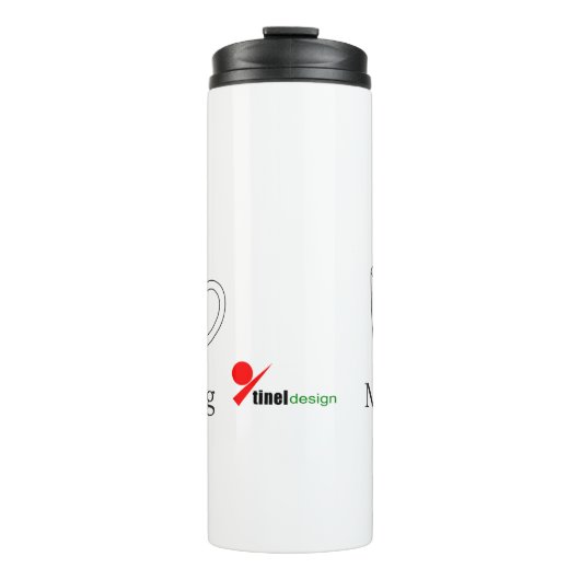 Morgenritual Thermosbecher (Vorderseite)