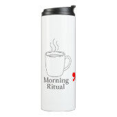 Morgenritual Thermosbecher (Nach links gedreht)