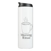 Morgenritual Thermosbecher (Nach rechts gedreht)