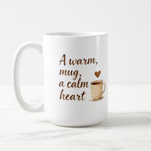 Morgenrituale & innere Ruhe Kaffeetasse (Links)
