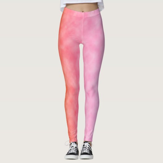 Morgenröte des Morgens Leggings (Vorderseite)