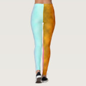 Morgenröte des Morgens Leggings (Rückseite)