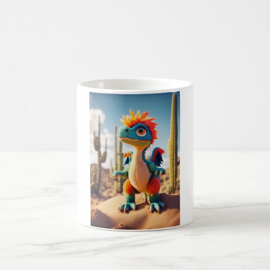 "Morgenröte: Dino-Tasse" Kaffeetasse (Mittel)