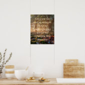 Morgenröten Poster (Küche)
