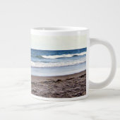 Morgenruhe in Delray Beach Jumbo-Tasse (Rechts)