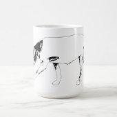 Morgenruhe, keine Hektik Kaffeetasse (Mittel)