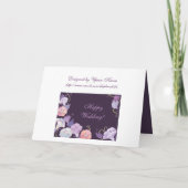 Morgenruhm: Einladungskarte für Hochzeiten (Rückseite)