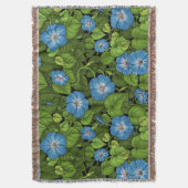 Morgenruhm in Blau und Grün Decke (Vorderseite Vertikal)