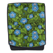 Morgenruhm in Blau und Grün Rucksack (Vorderseite)
