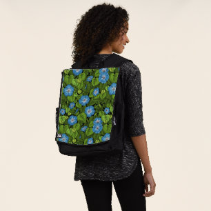 Morgenruhm in Blau und Grün Rucksack