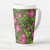 Morgenruhm in Rosa und Grün Milchtasse (Rechte Ecke)