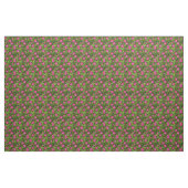 Morgenruhm in Rosa und Grün Stoff (Yard (91,4 cm))