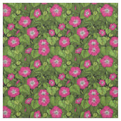 Morgenruhm in Rosa und Grün Stoff (Muster)