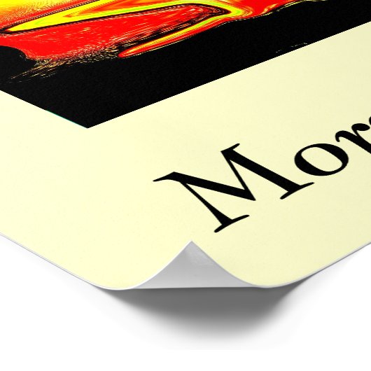 Morgenruhm Poster (Ecke)