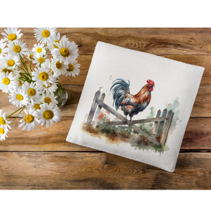 Morgenruhm: Watercolor-Liste Kissen