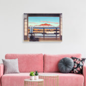 Morgens am Arayu Wellness-Center Shiobara von Kawa Leinwanddruck (Insitu (Wohnzimmer))