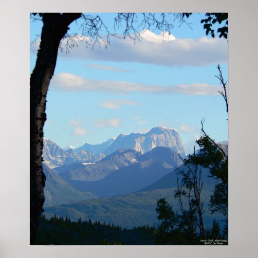 Morgens am Elsenstuhl Poster (Vorne)