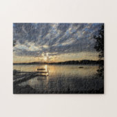Morgens am Round Lake Puzzle (Horizontal)