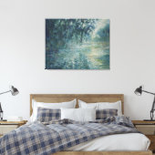 Morgens am Seine Monet Leinwanddruck (Insitu (Schlafzimmer))