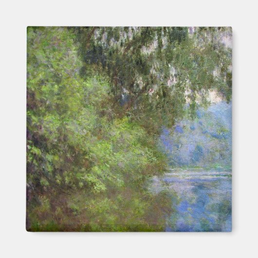 Morgens an der Seine bei Giverny Claude Monet Magnet (Vorne)