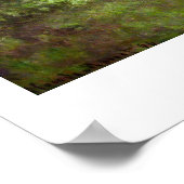 Morgens an der Seine bei Giverny Claude Monet Poster (Ecke)