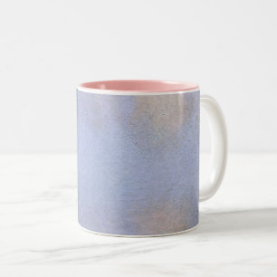 Morgens an der Seine bei Giverny von Claude Monet Zweifarbige Tasse