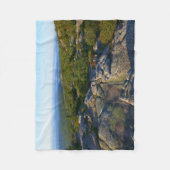 Morgens auf dem Cadillac Mountain at Acadia Fleecedecke (Vorderseite)