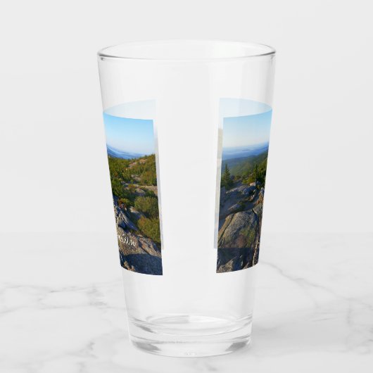 Morgens auf dem Cadillac Mountain at Acadia Glas (Links)