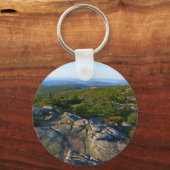 Morgens auf dem Cadillac Mountain at Acadia Schlüsselanhänger (Rückseite)