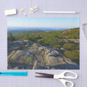 Morgens auf dem Cadillac Mountain at Acadia Seidenpapier (Handwerk)