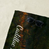 Morgens auf dem Cadillac Mountain at Acadia Strandtuch (Beispiel)