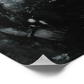 Morgens Bahnhof Friedrichstraße Poster (Ecke)