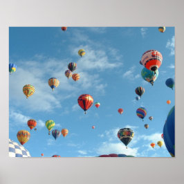 Morgens Ballon Poster