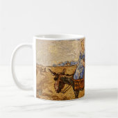 Morgens, Bauernpaar von Vincent van Gogh Kaffeetasse (Links)