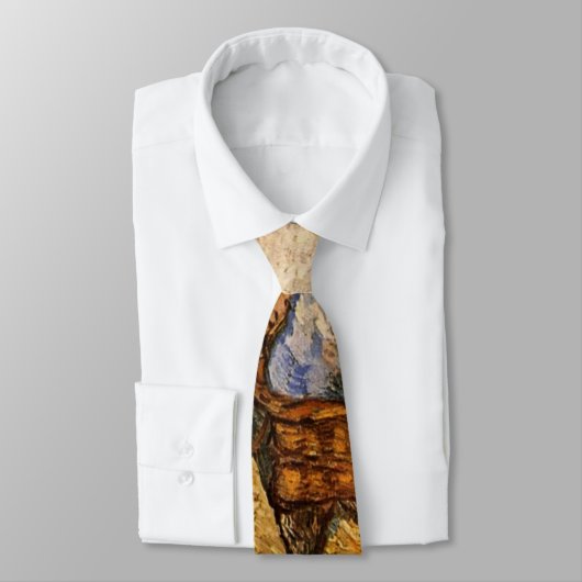 Morgens, Bauernpaar von Vincent van Gogh Krawatte (Gebunden)