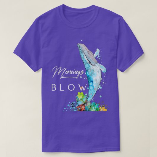 Morgens Blow T-Shirt (Design vorne)