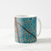 Morgens brauner Baum unter blauem Himmel Kaffeetasse (VorderseiteRechts)