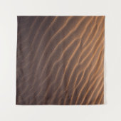 Morgens brauner Sand mit Wasser Wandteppich (Vorderseite (Horizontal))