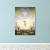 Morgens, c.1808-9 leinwanddruck (Insitu (Holzboden))